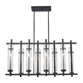 Linear Chandelier (38|F2630/8AF/BS)