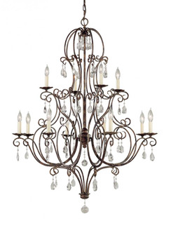 Large Chandelier (38|F1938/8+4MBZ)