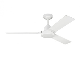 Jovie 52'' Indoor/Outdoor Matte White Ceiling Fan with Wall Control and Manual Reversible Motor (38|3JVR52RZW)