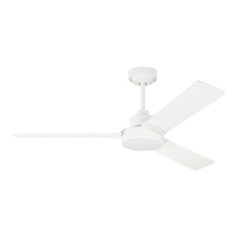 Jovie 52'' Indoor/Outdoor Matte White Ceiling Fan with Wall Control and Manual Reversible Motor (38|3JVR52RZW)