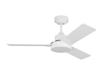 Jovie 44'' Indoor/Outdoor Matte White Ceiling Fan with Wall Control and Manual Reversible Motor (38|3JVR44RZW)