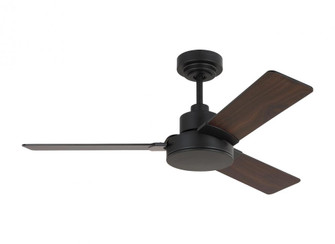 Jovie 44'' Indoor/Outdoor Midnight Black Ceiling Fan with Wall Control and Manual Reversible Moto (38|3JVR44MBK)