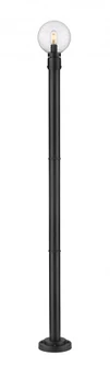 1 Light Outdoor Post Mounted Fixture (276|599PHM-567P-BK)