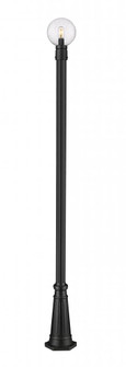 1 Light Outdoor Post Mounted Fixture (276|599PHM-519P-BK)