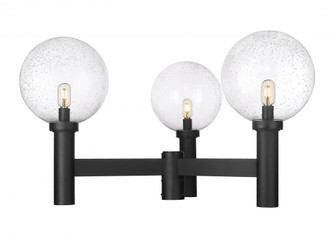 3 Light Outdoor Post Mount Fixture (276|599BP3-BK)