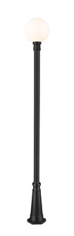 1 Light Outdoor Post Mounted Fixture (276|597PHB-519P-BK)