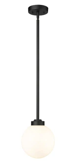 1 Light Outdoor Pendant (276|597P8-BK)
