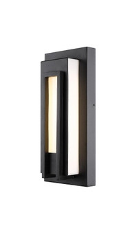 1 Light Outdoor Wall Light (276|520S-BK-LED)