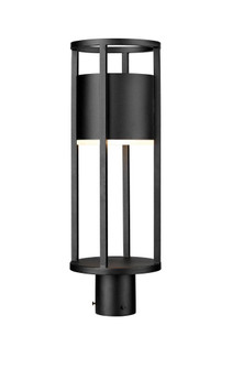 1 Light Outdoor Post Mount Fixture (276|517PHM-BK-LED)