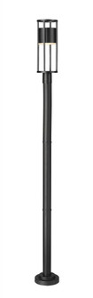 1 Light Outdoor Post Mounted Fixture (276|517PHM-567P-BK-LED)
