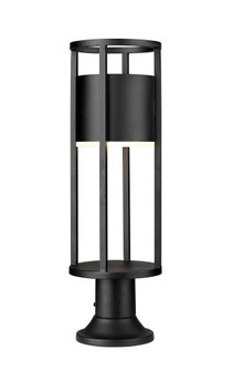 1 Light Outdoor Pier Mounted Fixture (276|517PHM-553PM-BK-LED)