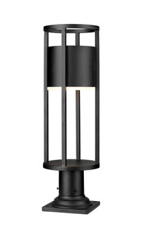 1 Light Outdoor Pier Mounted Fixture (276|517PHM-533PM-BK-LED)