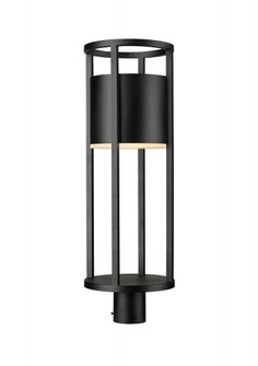 1 Light Outdoor Post Mount Fixture (276|517PHB-BK-LED)