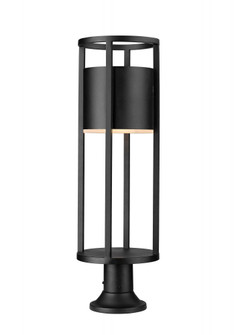 1 Light Outdoor Pier Mounted Fixture (276|517PHB-553PM-BK-LED)