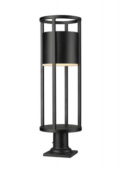 1 Light Outdoor Pier Mounted Fixture (276|517PHB-533PM-BK-LED)