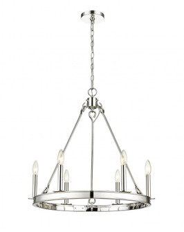 6 Light Chandelier (276|482R-6PN)