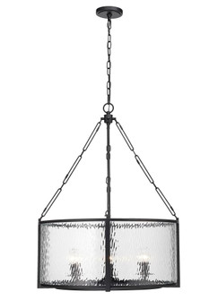 6 Light Chandelier (276|346P26-MB)