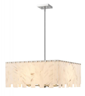 8 Light Chandelier (276|345P26-PN)