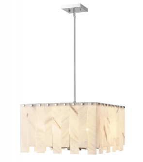 8 Light Chandelier (276|345P20-PN)