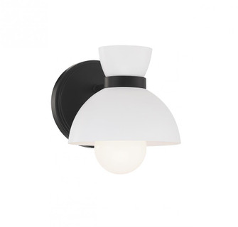 1-Light Wall Sconce in Matte Black (8483|M90101MBK)