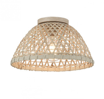 1-Light Ceiling Light in Natural Rattan (8483|M60073NR)