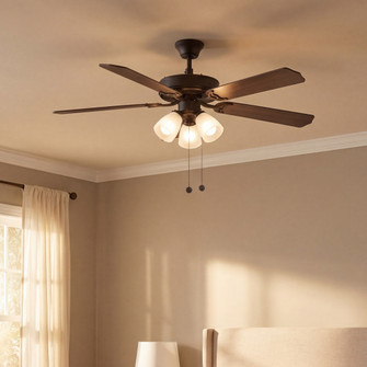 52'' 3-Light Ceiling Fan in Oil Rubbed Bronze (8483|M2021ORBRV)
