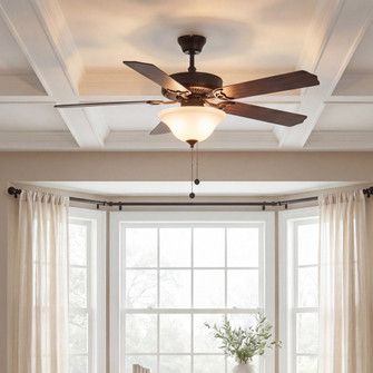52'' 2-Light Ceiling Fan in Oil Rubbed Bronze (8483|M2018ORBRV)