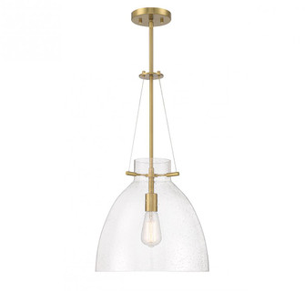 Foster 1-Light Pendant in Warm Brass (128|7-7006-1-322)