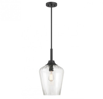 Carlton 1-Light Pendant in Matte Black (128|7-3390-1-89)