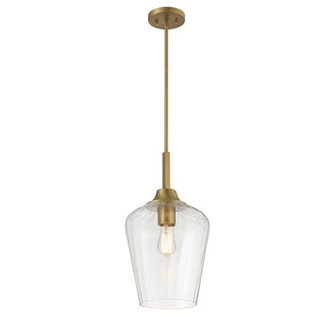 Carlton 1-Light Pendant in Warm Brass (128|7-3390-1-322)