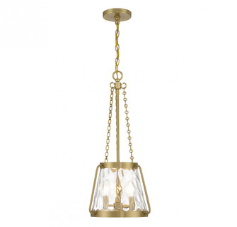 Crawford 3-Light Pendant in Warm Brass (128|7-1803-3-322)