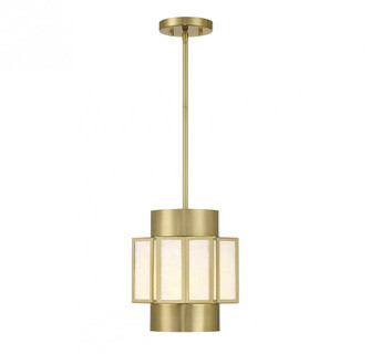 Gideon 3-Light Pendant in Warm Brass (128|7-3168-3-322)