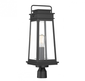 Boone 1-Light Outdoor Post Lantern in Matte Black (128|5-817-BK)