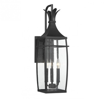 Montpelier 3-Light Outdoor Wall Lantern in Matte Black (128|5-765-BK)