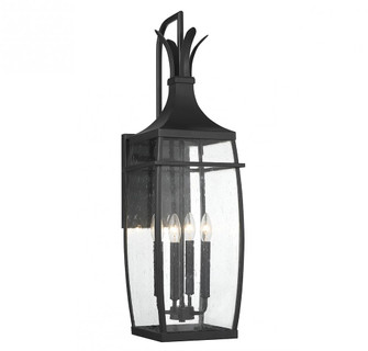 Montpelier 4-Light Outdoor Wall Lantern in Matte Black (128|5-764-BK)