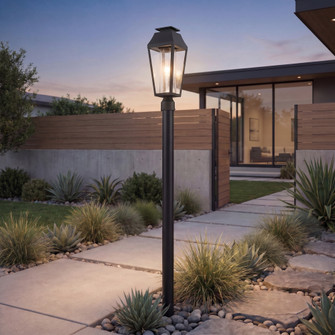 Brookline LED Outdoor Post Lantern in Matte Black (128|5-356-BK)
