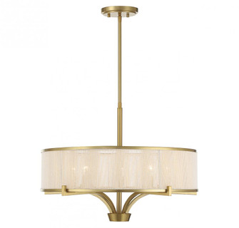 Wynwood 5-Light Chandelier in Warm Brass (128|1-7751-5-322)