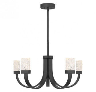 Kahn 6-Light LED Chandelier in Matte Black (128|1-6620-6-89)