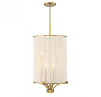 Wynwood 4-Light Chandelier in Warm Brass (128|1-7750-4-322)