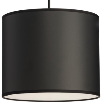 Markor Collection One-Light Black Parchment Shade Transitional Pendant (149|P500386-193)