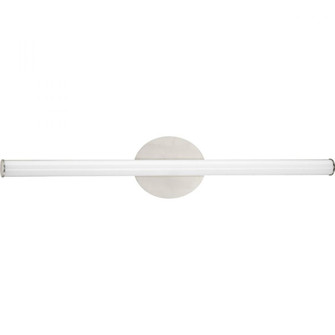 Phase 3 Collection 32 in. Brushed Nickel Large Modern 3CCT Integrated LED Linear Vanity Light (149|P300412-009-CS)