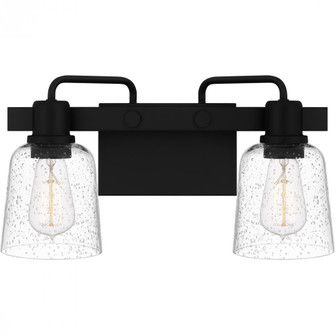 Lydia 2-Light Matte Black Vanity Light (26|LYD8616MBK)