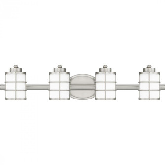 Hazlett 4-Light Brushed Nickel Vanity Light (26|HZT8631BN)