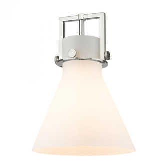 Newton Cone - 10 inch - Cased Matte White Glass (3442|G411-10WH)