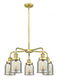 Cone - 5 Light - 24 inch - Satin Gold - Chandelier (3442|916-5CR-SG-G58)
