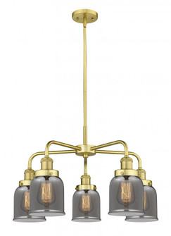 Cone - 5 Light - 24 inch - Satin Gold - Chandelier (3442|916-5CR-SG-G53)