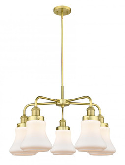 Bellmont - 5 Light - 25 inch - Satin Gold - Chandelier (3442|916-5CR-SG-G191)