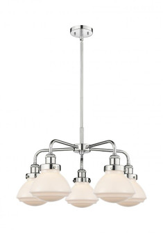 Olean - 5 Light - 25 inch - Polished Chrome - Chandelier (3442|916-5CR-PC-G321)