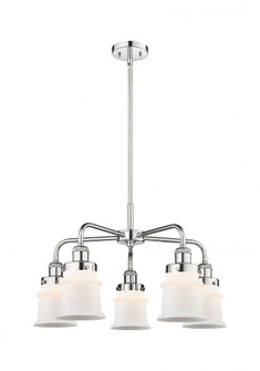 Canton - 5 Light - 24 inch - Polished Chrome - Chandelier (3442|916-5CR-PC-G181S)