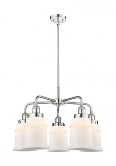Canton - 5 Light - 25 inch - Polished Chrome - Chandelier (3442|916-5CR-PC-G181)